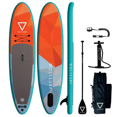 Voltsurf 11’0 Rover Stand Up Paddle Board Inflatable SUP - Turquoise Rail - Good Wave
